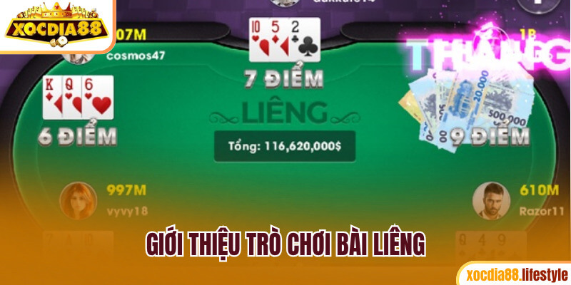 Giới thiệu tổng quan về game bài Liêng trực tuyến
