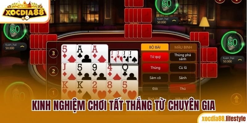 Mậu binh online và kinh nghiệm chơi tất thắng từ chuyên gia